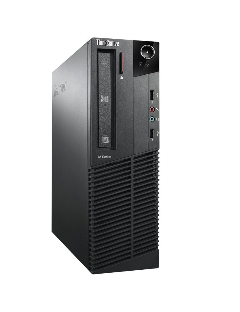 PC Computer Ricondizionato Lenovo ThinkCentre M91p SFF Intel i7-2600 Ram 8GB SSD 240GB DVD-ROM Freedos