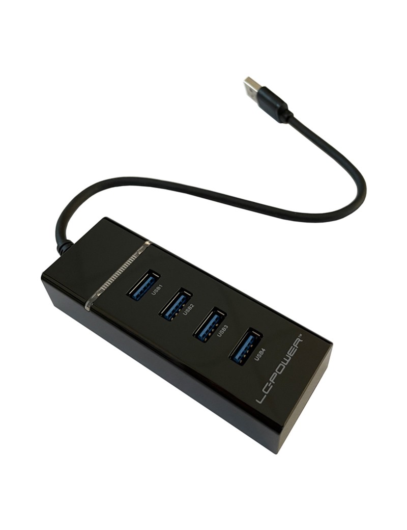 LC-Power Adattatore HUB Esterno USB 3.0 LC-HUB-U3-4